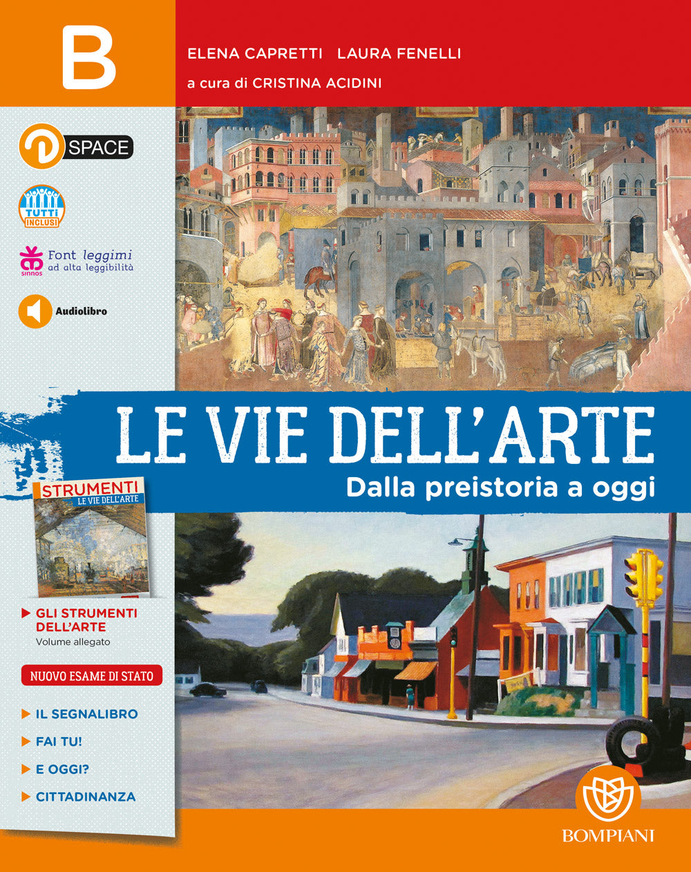 Le vie dell'arte Vol B + Volume Strumenti. Dalla preistoria a oggi