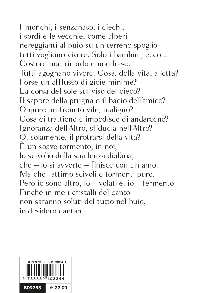 Mattino della seconda neve. Testo russo a fronte