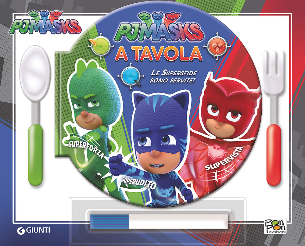 A tavola con Pj Masks. Le Supersfide sono servite! - Con pennarello