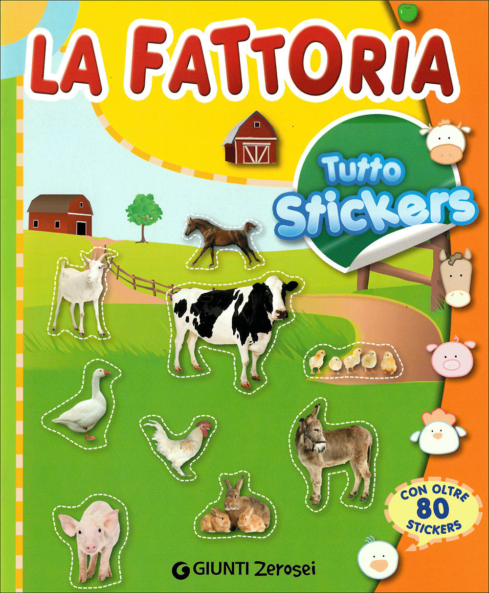 Tutto stickers. La Fattoria (GDO). Con oltre 80 stickers