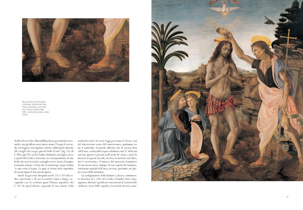 Il Codice Leicester di Leonardo da Vinci. L'acqua microscopio della natura