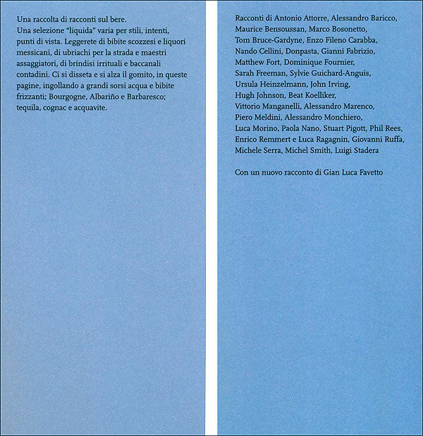 La dea bottiglia. Racconti di assetati e bevitori