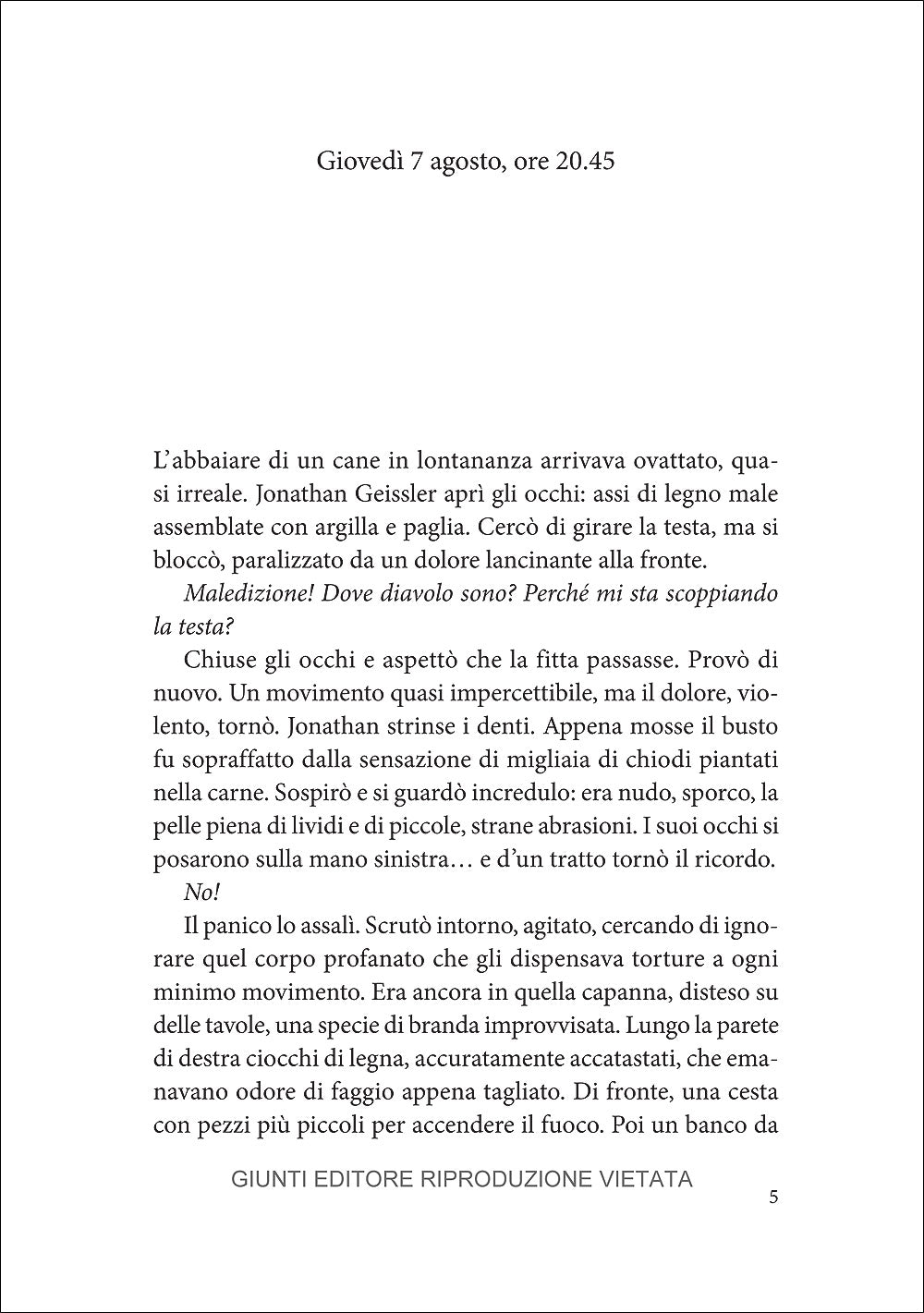 Ascolta o muori. Thriller