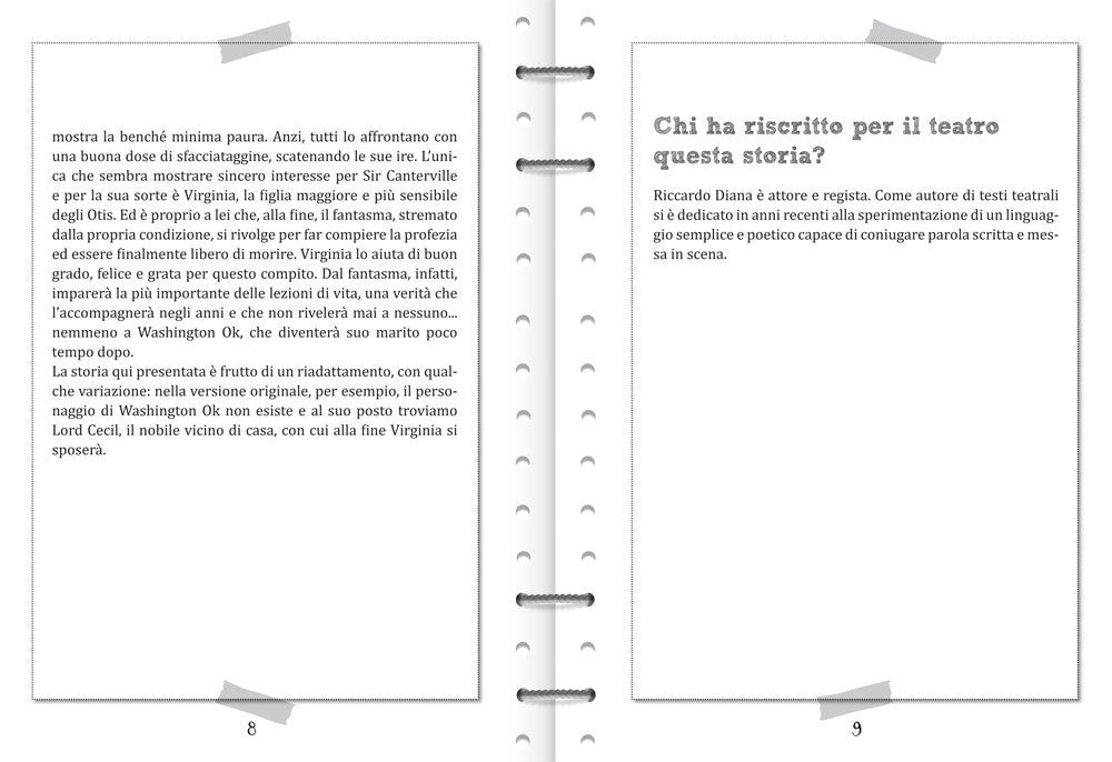 Il fantasma di Canterville. Testi teatrali per attori in erba