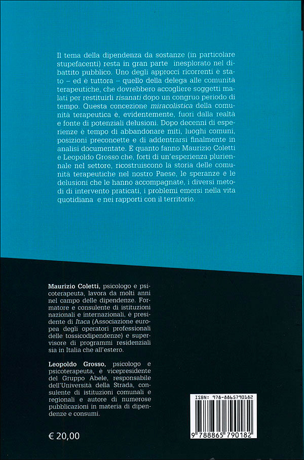 La comunità terapeutica per persone tossicodipendenti