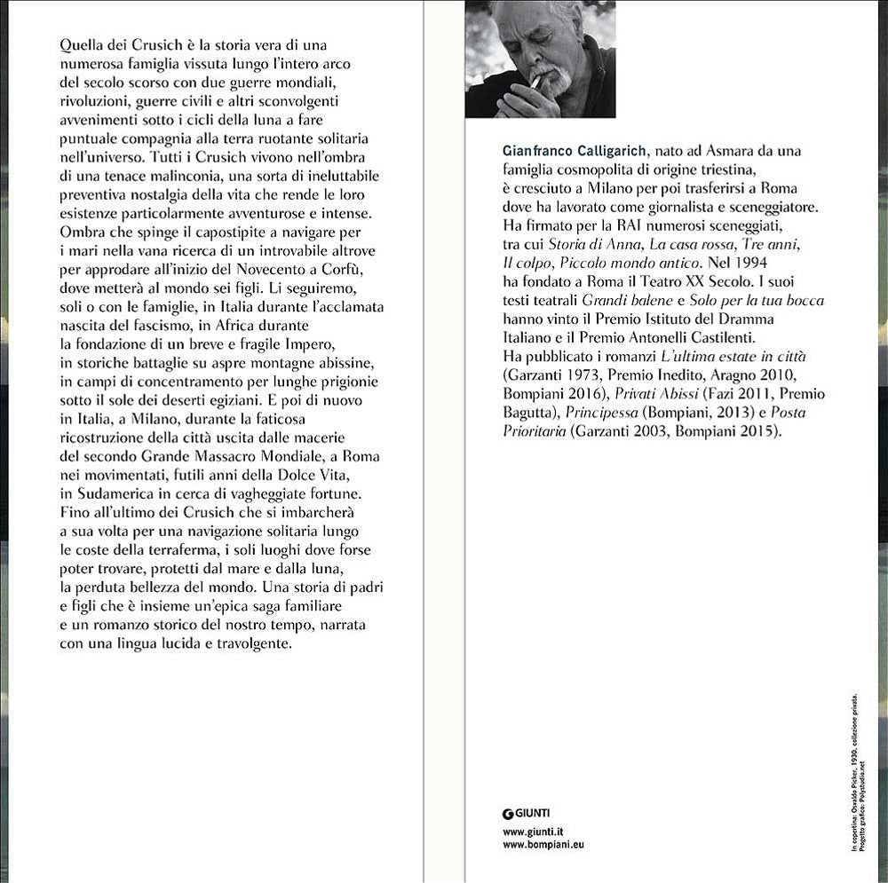 La malinconia dei Crusich. Vincitore del Premio Letterario Viareggio - Rèpaci 2017