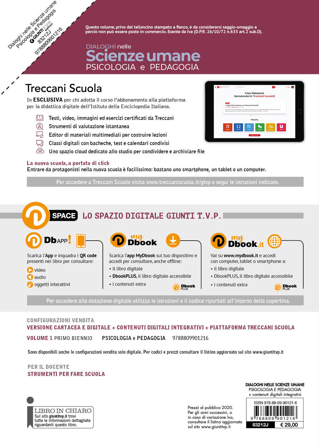 Dialoghi nelle scienze umane 1 Biennio + Saperi Fondamentali