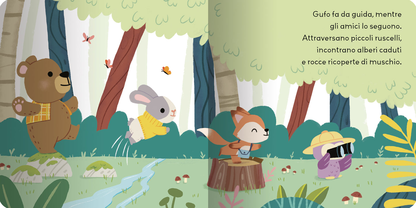 Amici del bosco. 1 libro + 1 puzzle di legno