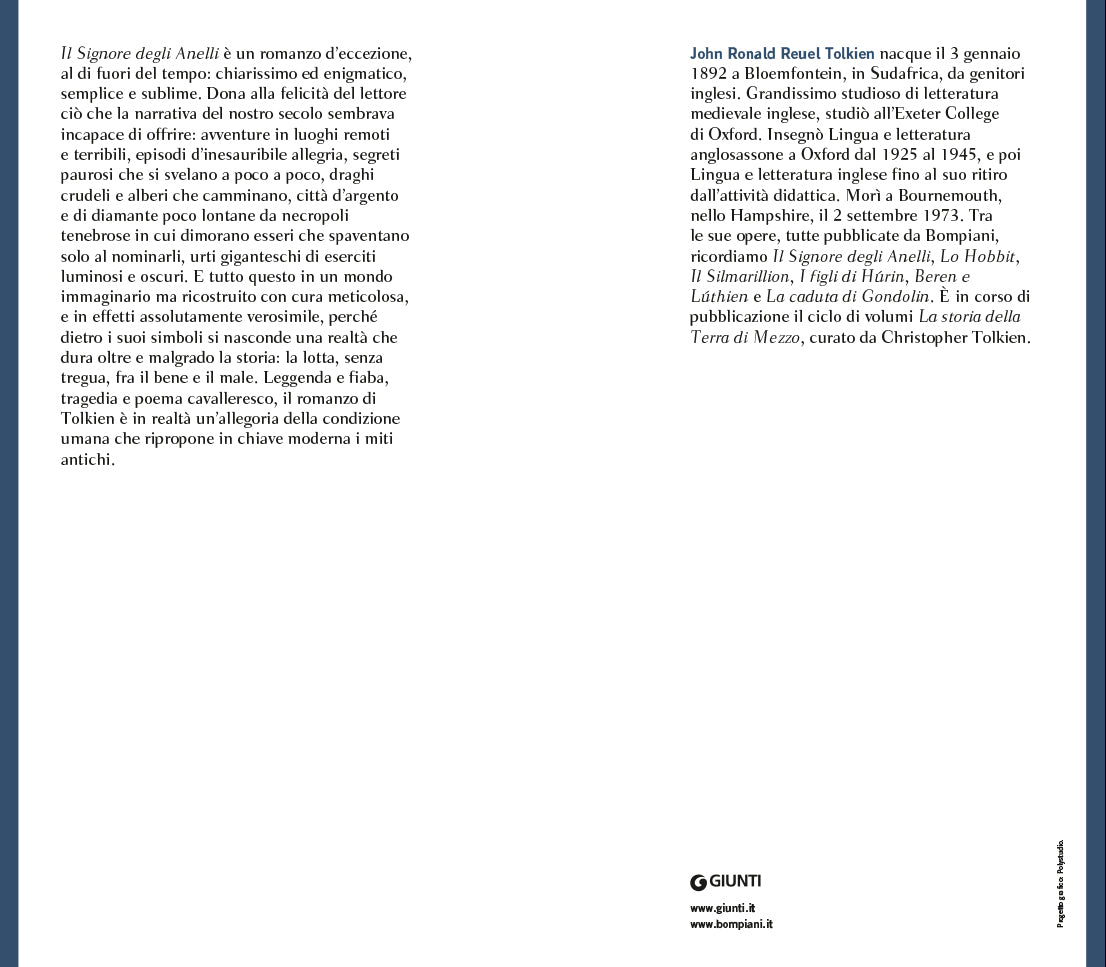 Il Signore degli Anelli. La compagnia dell'anello . Le due torri. Il ritorno del re