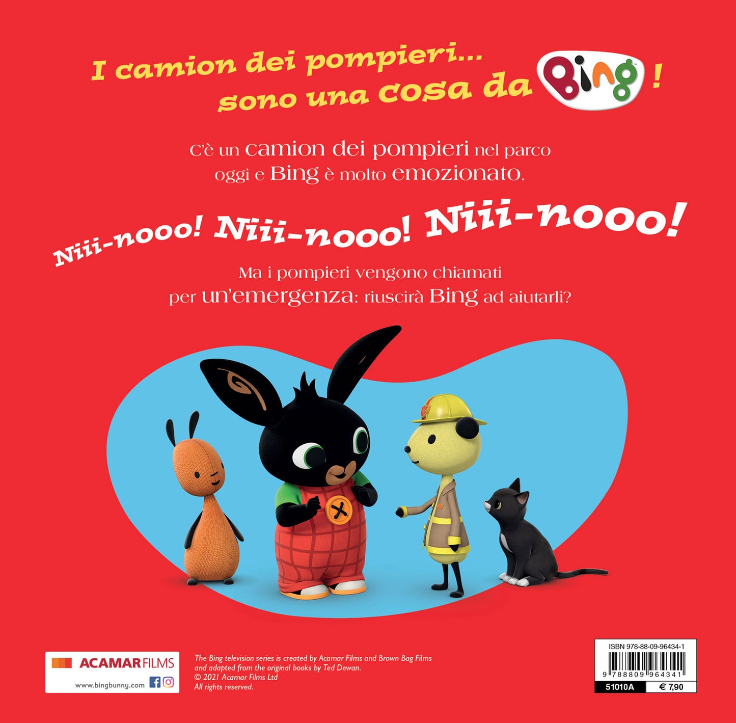 Bing. Il camion dei pompieri