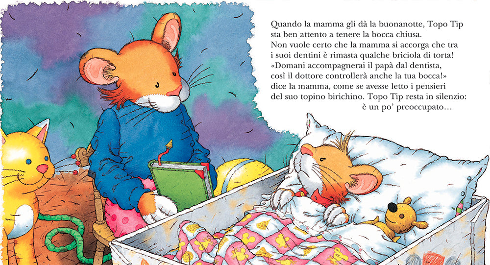 Topo Tip non vuole lavarsi i denti