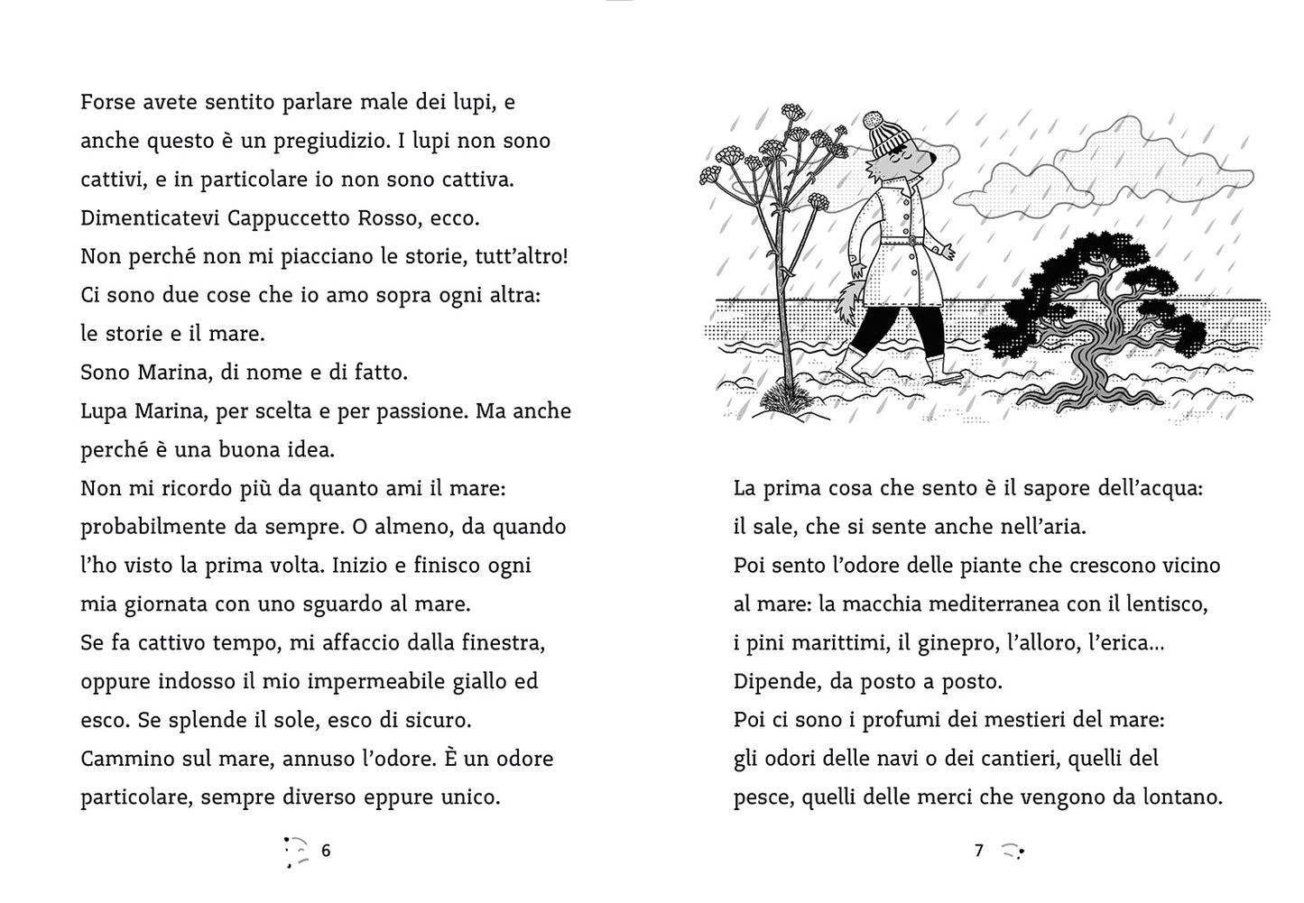 Una richiesta di aiuto. Le avventure di Lupa Marina