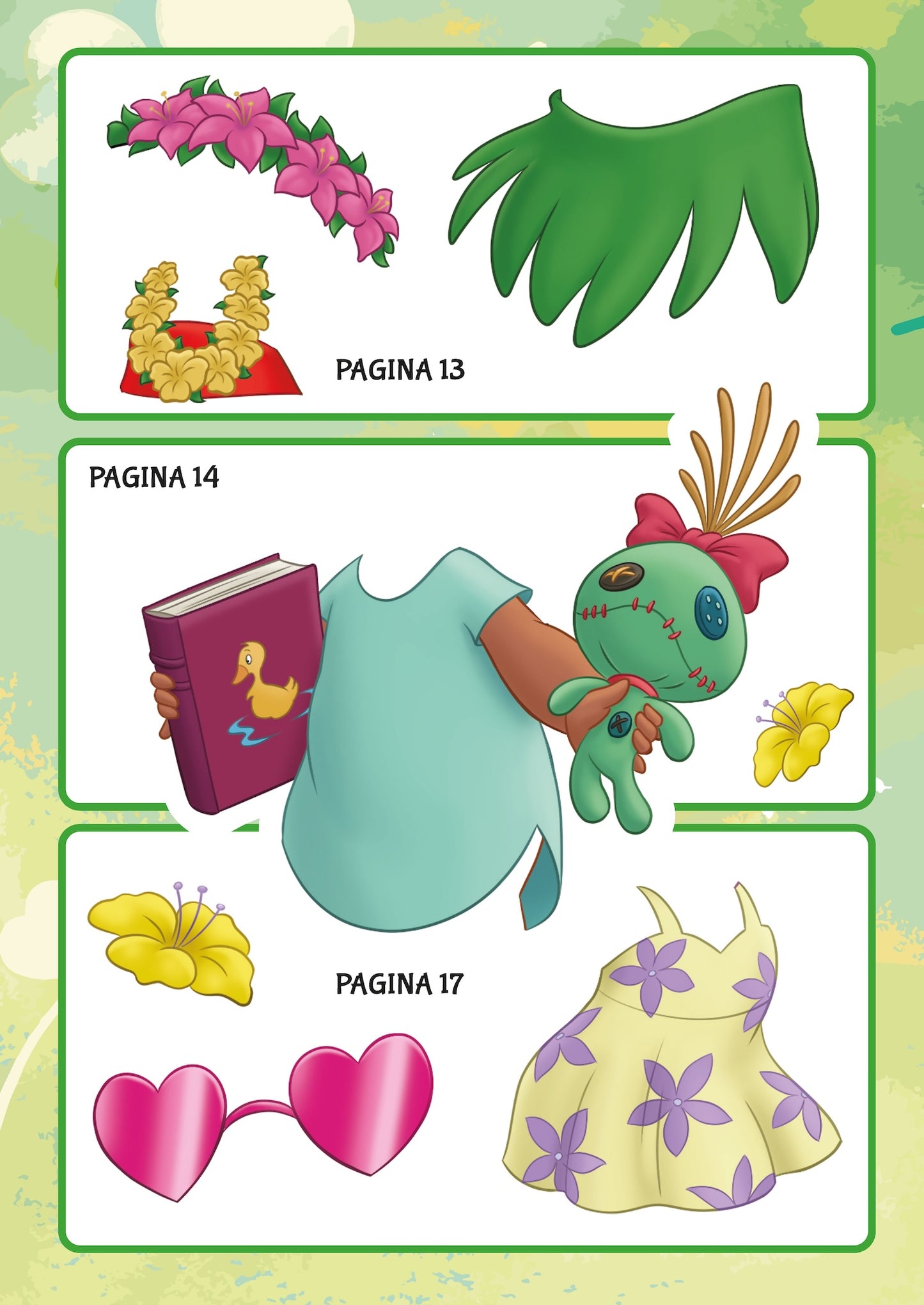 Lilo&Stitch Staccattacca&colora Special Vesti i personaggi. Più di 50 adesivi