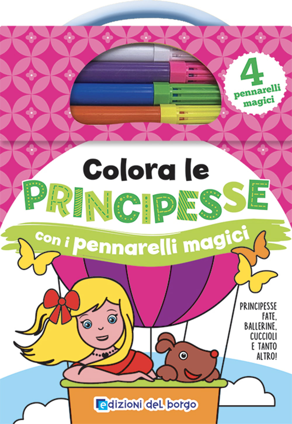 Colora le principesse con i pennarelli magici. Colora le principesse con i pennarelli magici