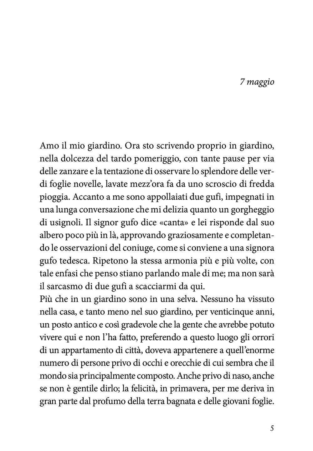 Il giardino di Elizabeth