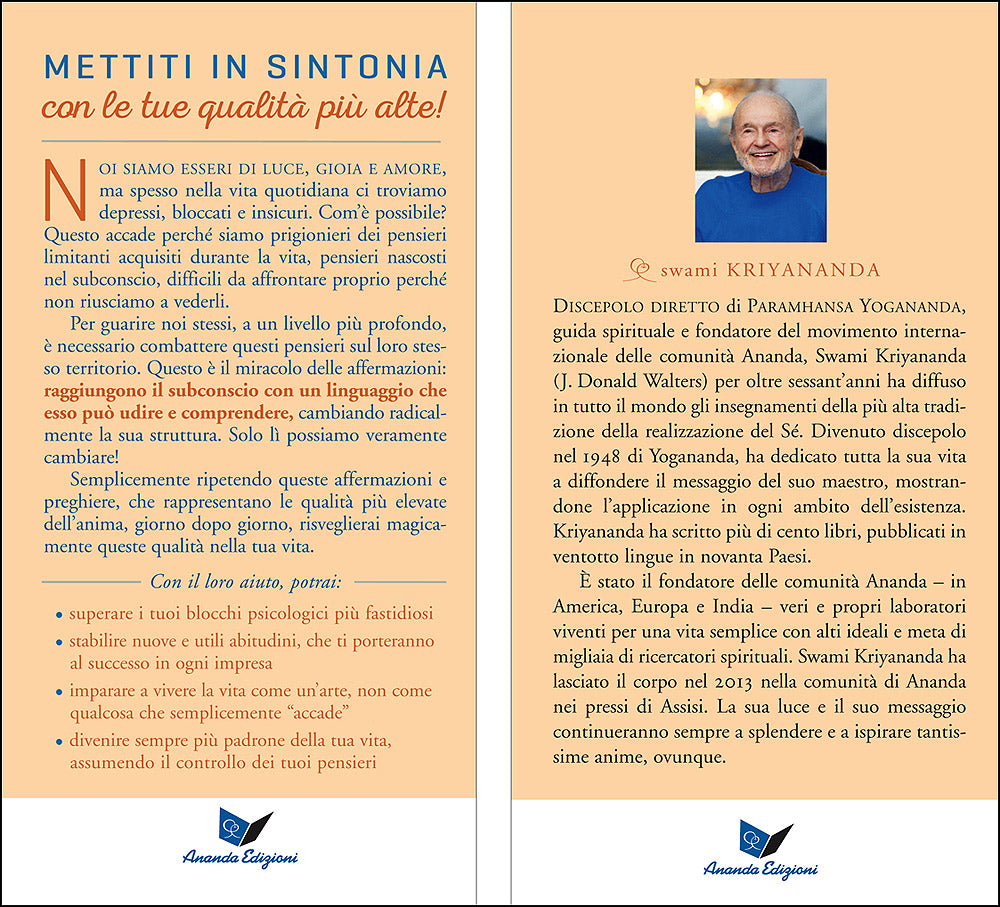 Affermazioni per l'autoguarigione. 52 frasi e preghiere per guarire la tua vita - Con scritti inediti sulle affermazioni di Paramhansa Yogananda