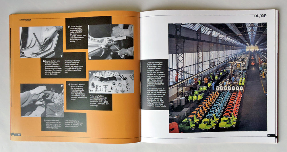 LAMBRETTA DL/GP. Storie Modelli e documenti/History, models and documents