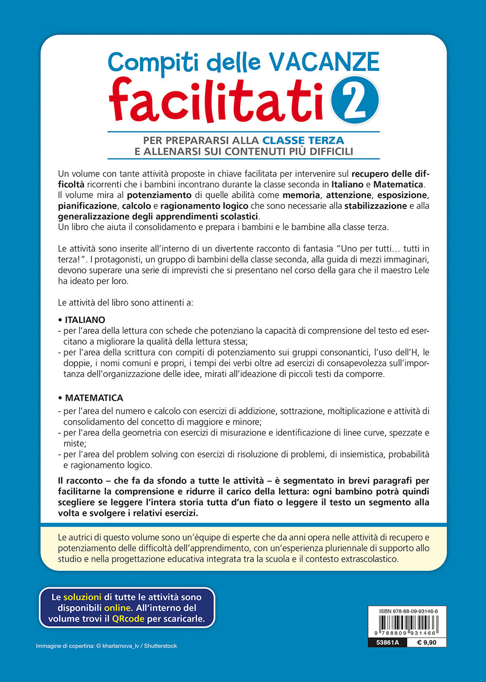 Compiti delle vacanze facilitati 2 . Come prepararsi alla classe terza e allenarsi sui contenuti più difficili