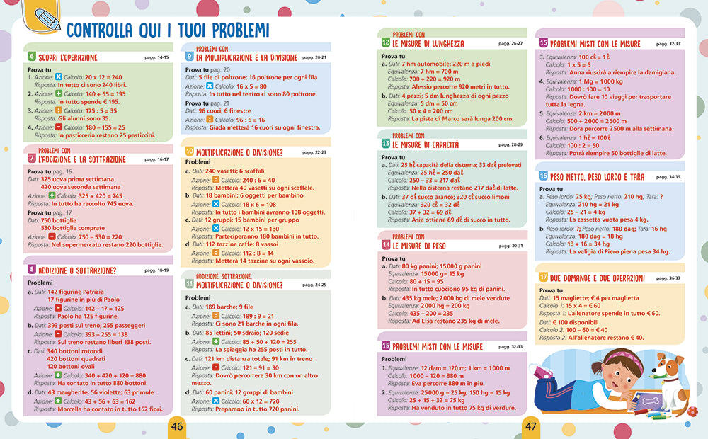 Il quaderno dei problemi di matematica classe 3. Come risolvere i problemi: metodo, esercizi e soluzioni