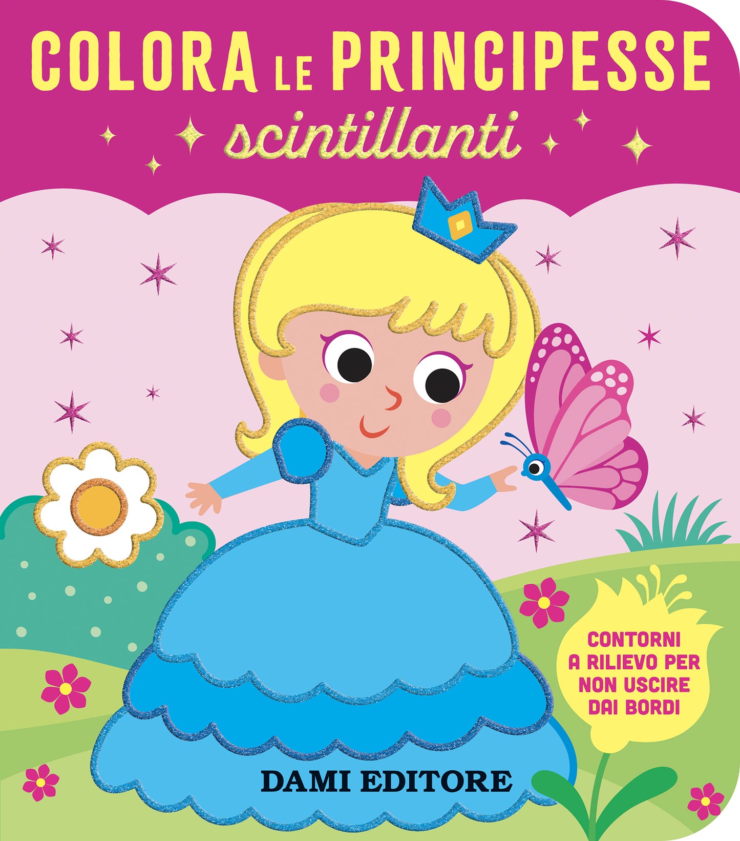 Colora le principesse scintillanti