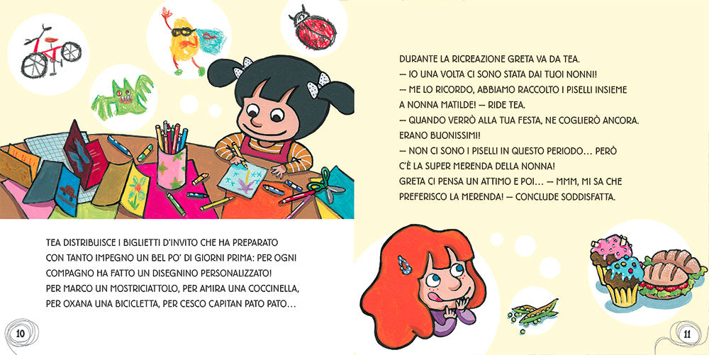 Tea. Quando arriva il mio compleanno?