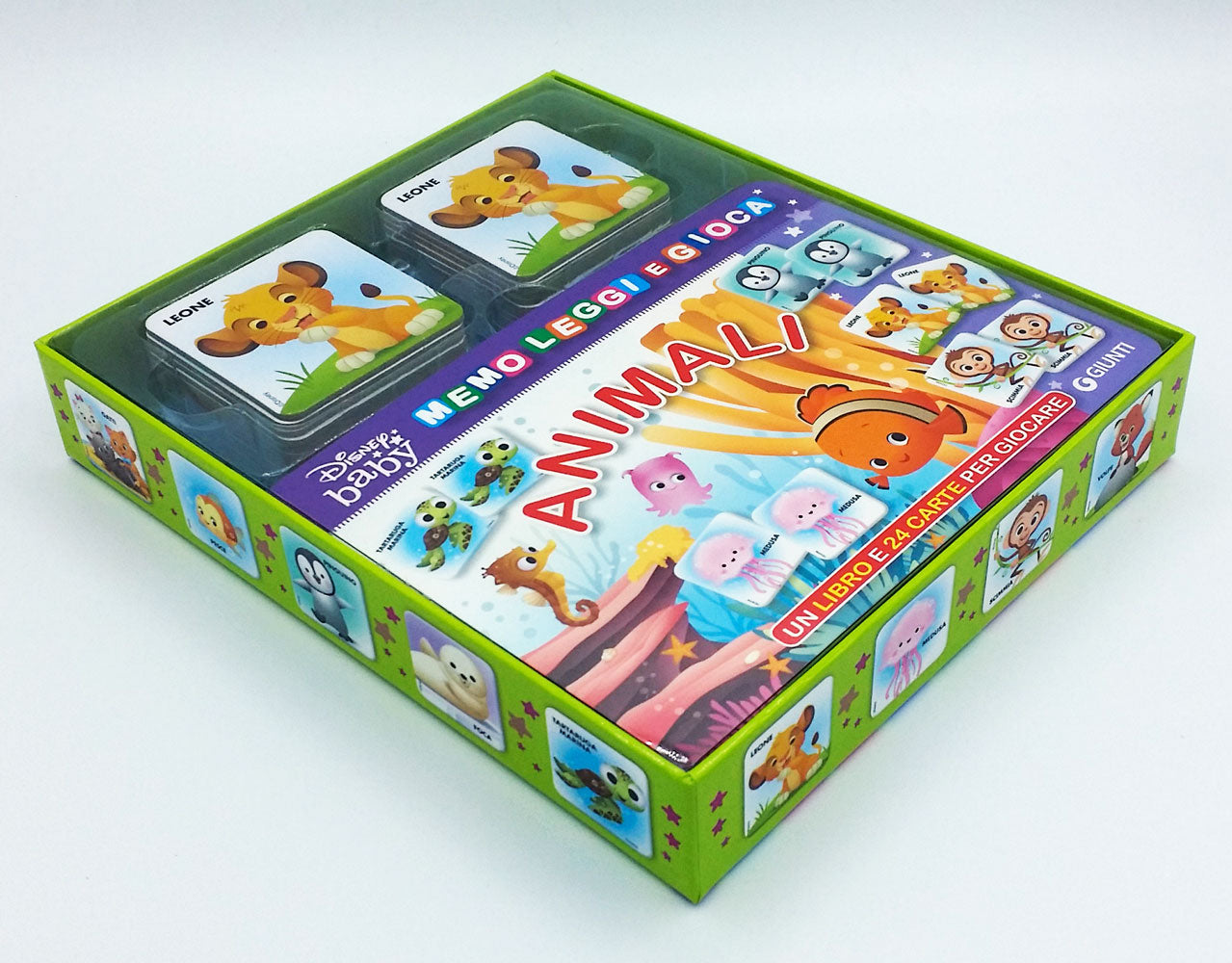 Memo Leggi e Gioca - Animali. Un libro e 24 carte per giocare