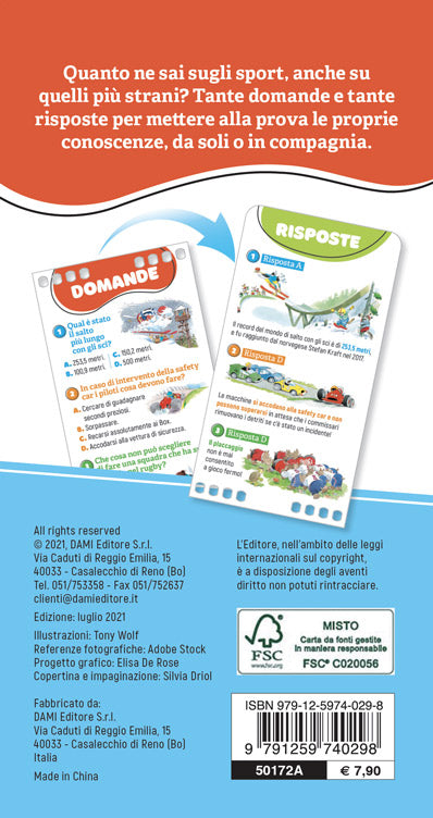 120 quiz sullo sport