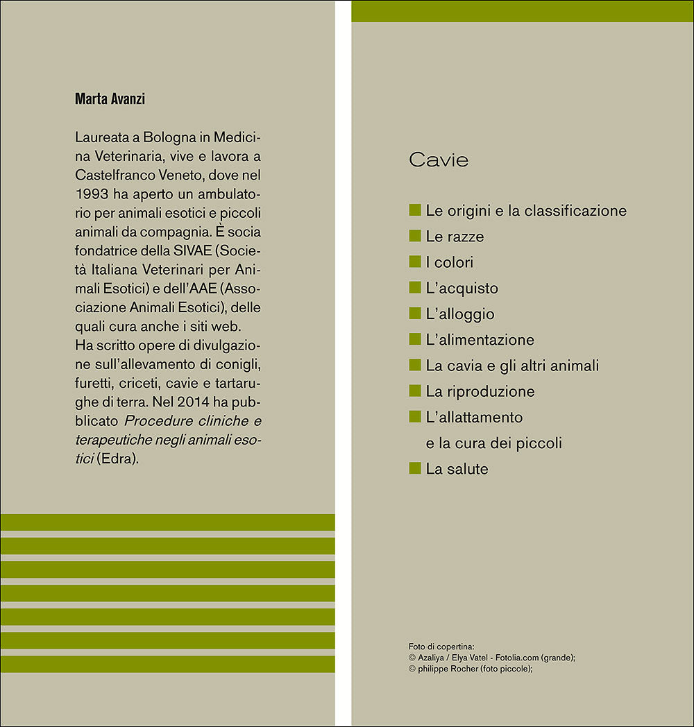 Cavie. Caratteristiche - Comportamento - Allevamento - Riproduzione - Alimentazione - Igiene - Salute