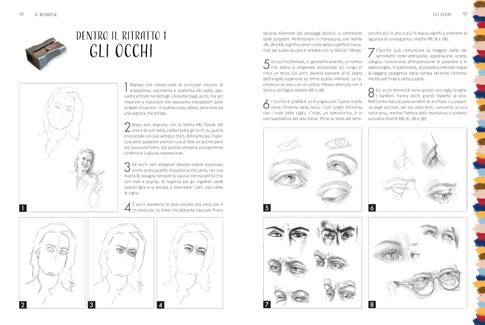 Corso di ritratto. Materiali, metodi, realizzazioni