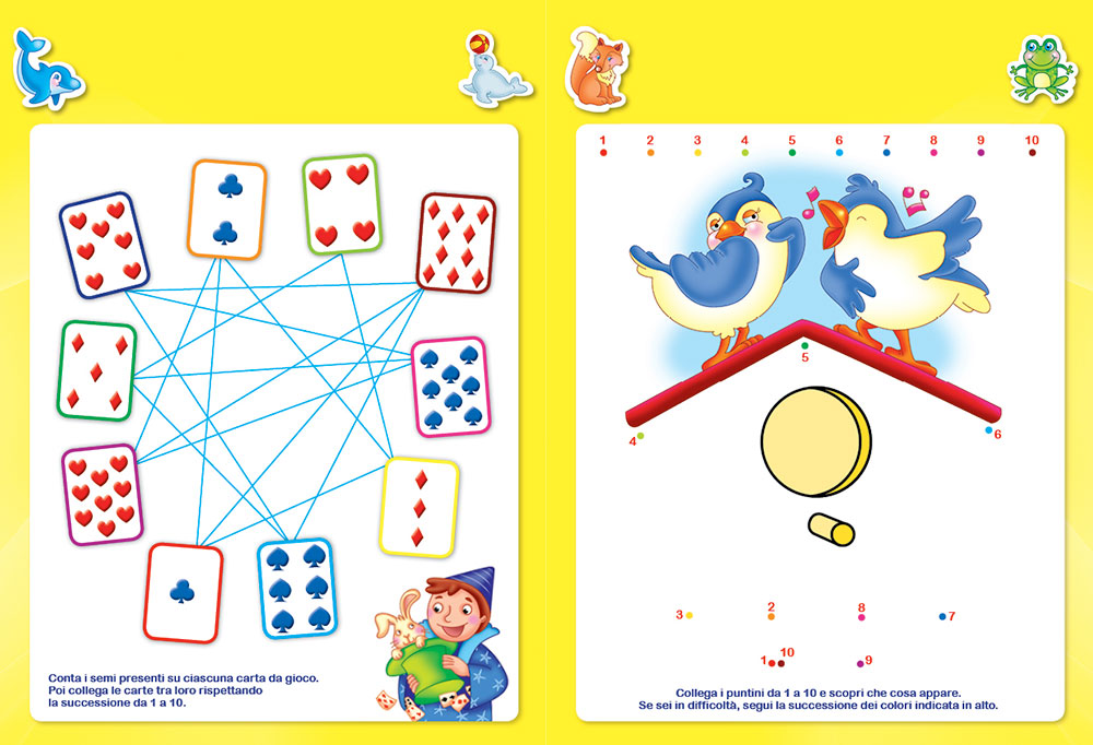 Imparo a contare con il libro lavagna - 4/6 anni. Scrivo, cancello, riscrivo! - Con pennarello con inchiostro a base d'acqua