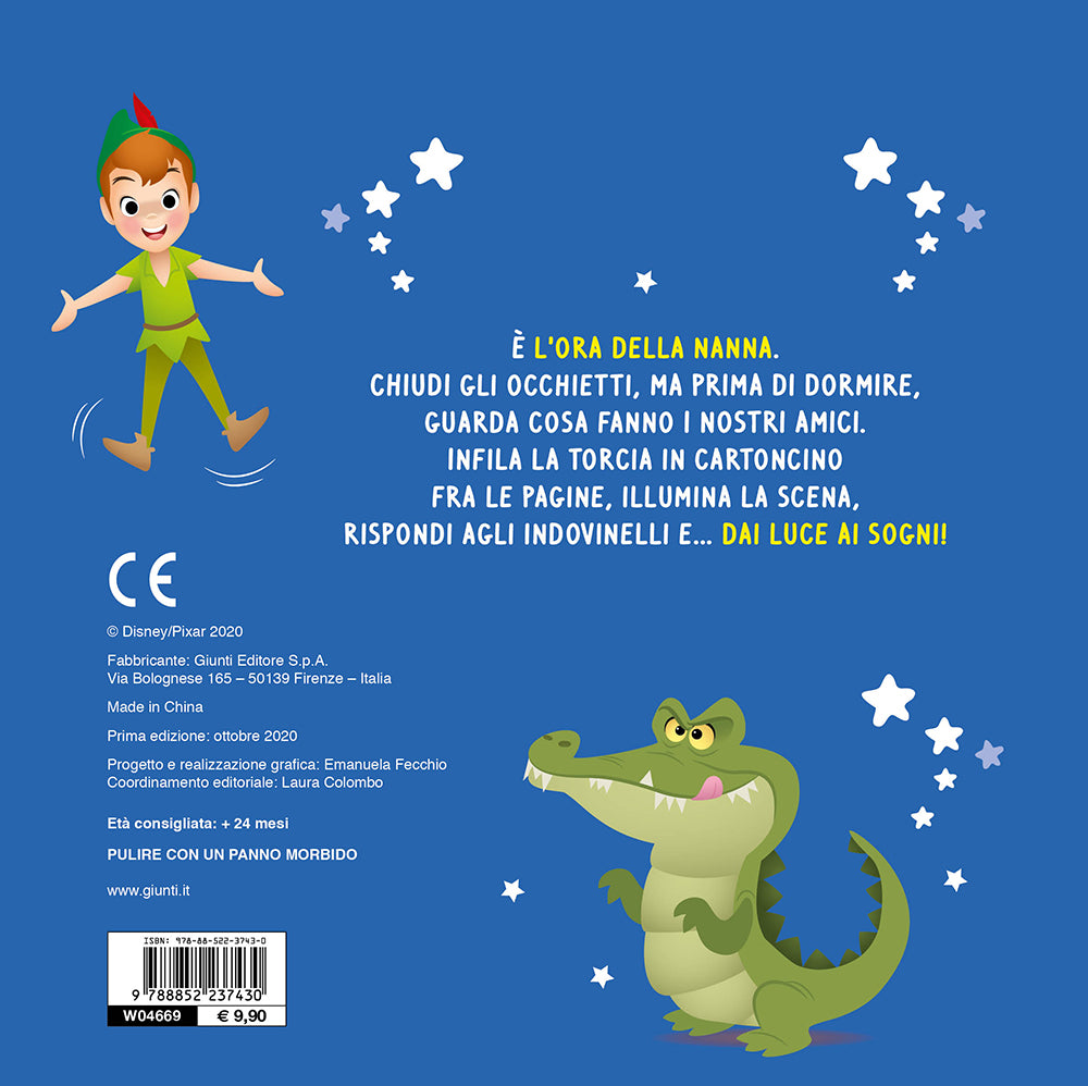 Brillanotte Storie per dare luce ai sogni Disney Baby BABY PRIME SCOPERTE. Con la torcia magica illumina la storia