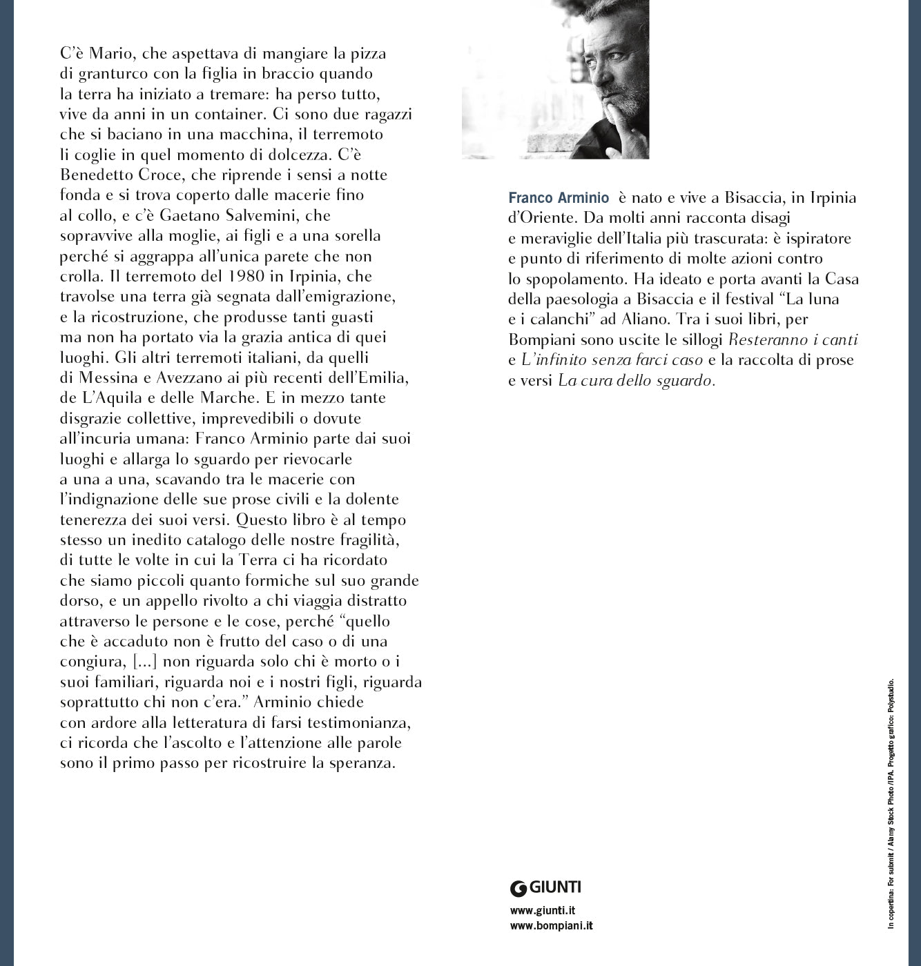 Lettera a chi non c'era. Parole dalle terre mosse