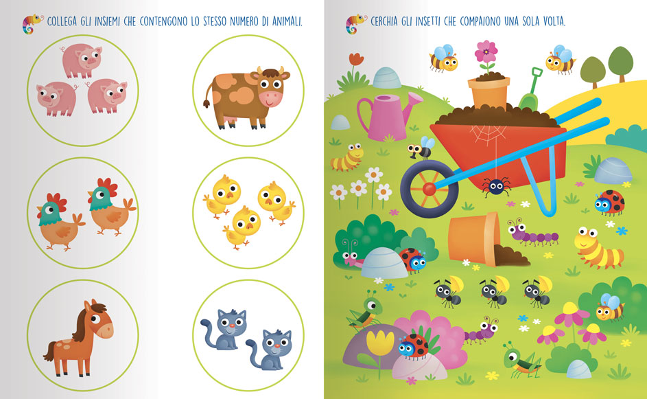 Gli Animali. Tante attività divertenti per bambini dai 3 ai 6 anni