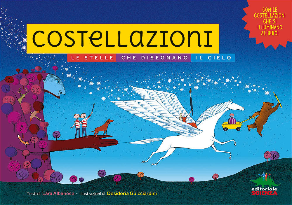 Costellazioni. Le stelle che disegnano il cielo - Con le costellazioni che si illuminano al buio!