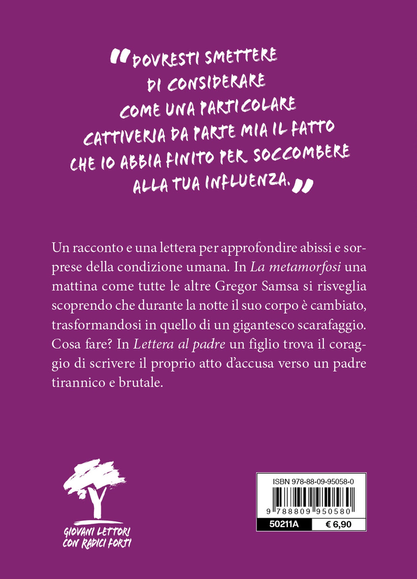 La metamorfosi. Lettera al padre