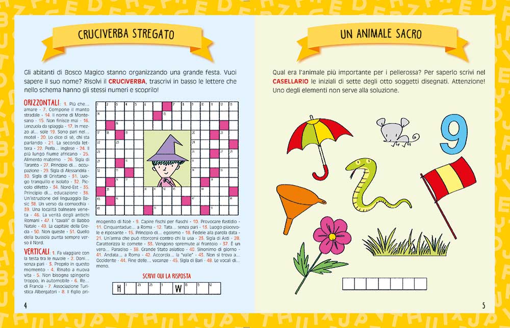 Giochi con le parole rebus e rompicapo