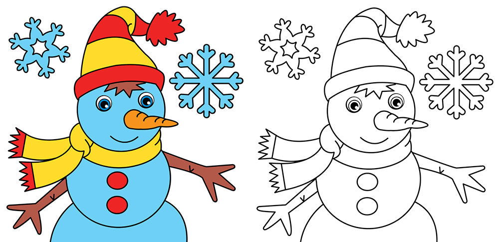 Colorare a Natale con i pennarelli magici. Alberi di Natale, personaggi natalizi, regali, addobbi e... - Con 4 pennarelli magici