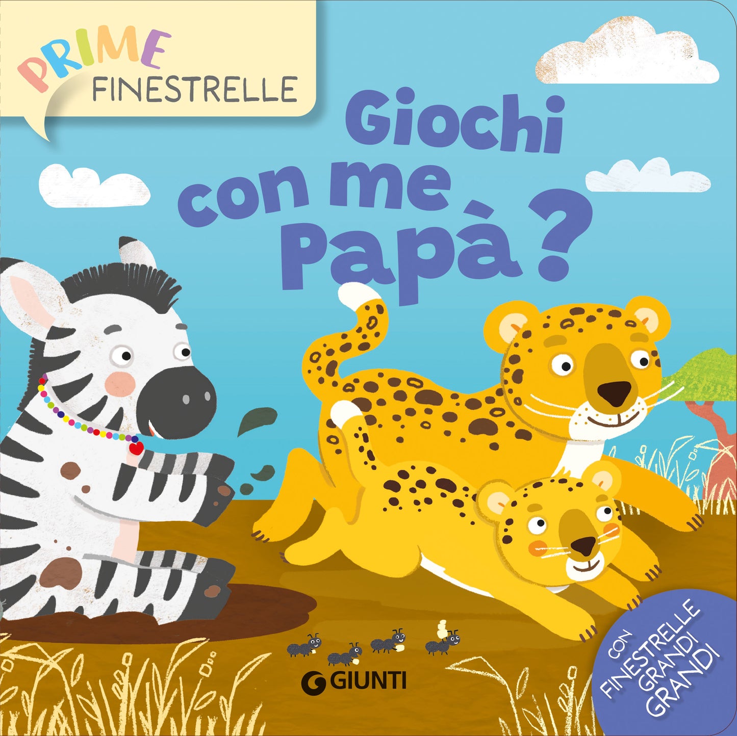 Giochi con me papà?. Con finestrelle giganti