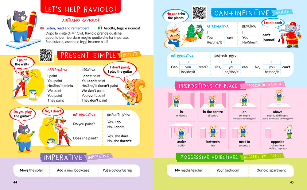 Impara l'inglese con Mr. Owl