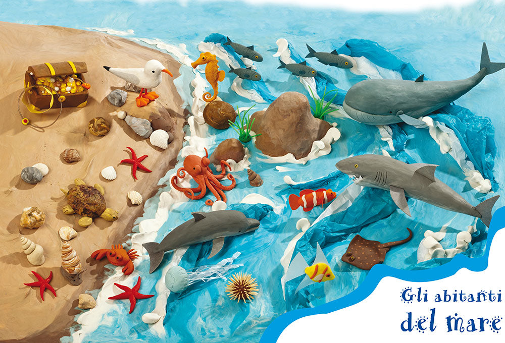 Modellare la plastilina con i bambini. Tanti modelli facili da realizzare spiegati passo dopo passo