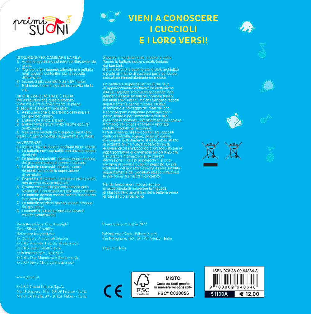 Cuccioli. Primi suoni