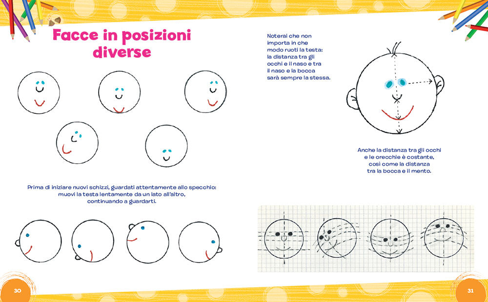 Tanti trucchi per disegnare. Hai mai scarabbocchiato dei disegni al margine del tuo quaderno?