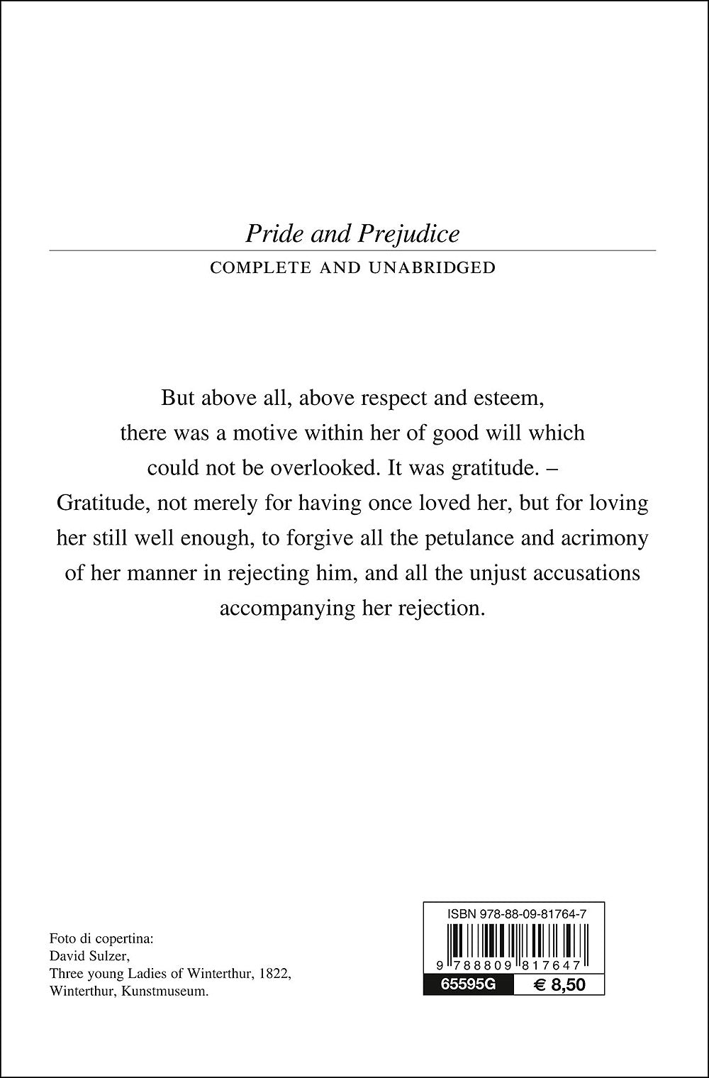 Pride and Prejudice