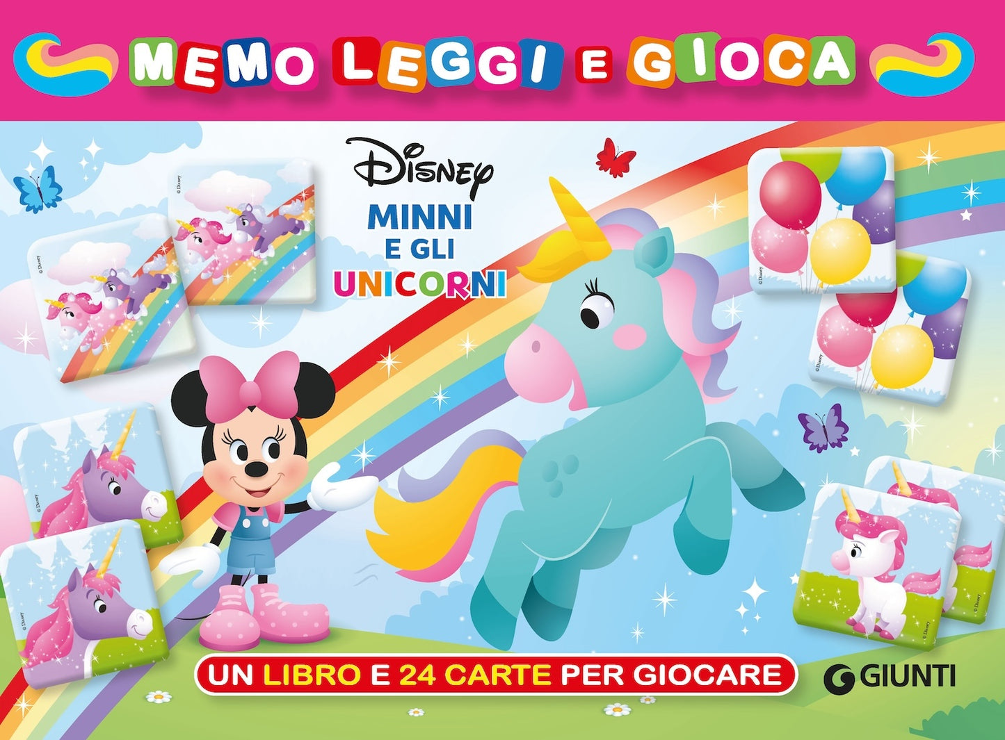 Minni e gli Unicorni Memo Book. Memo Leggi e Gioca - Un libro e 24 carte per giocare