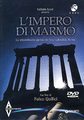 L'impero di marmo dvd. la straordinaria pietra che rese splendida Roma