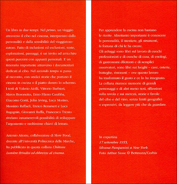 Schermo piatto. Il cinema interpreta il cibo. Con undici racconti inediti