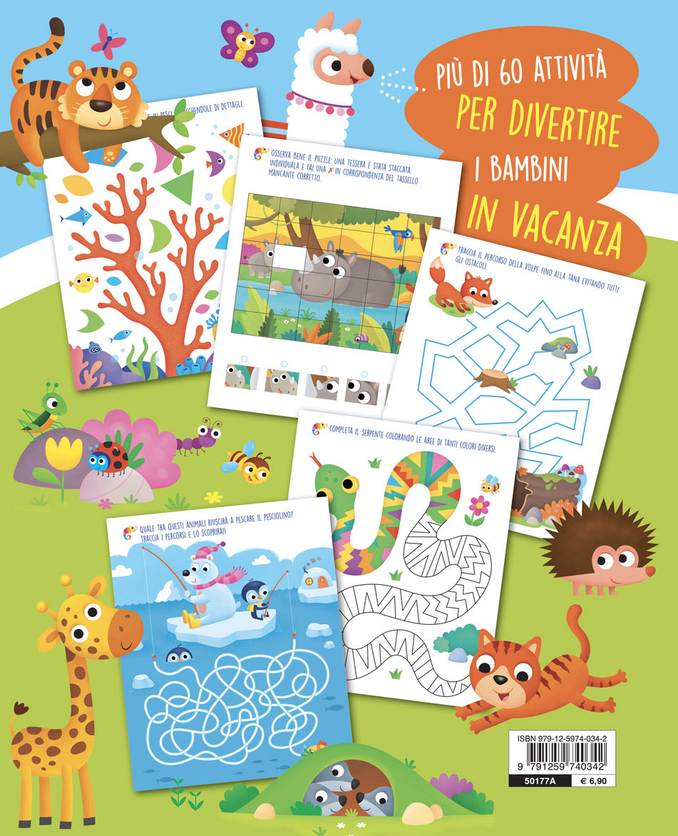 Gli Animali. Tante attività divertenti per bambini dai 3 ai 6 anni