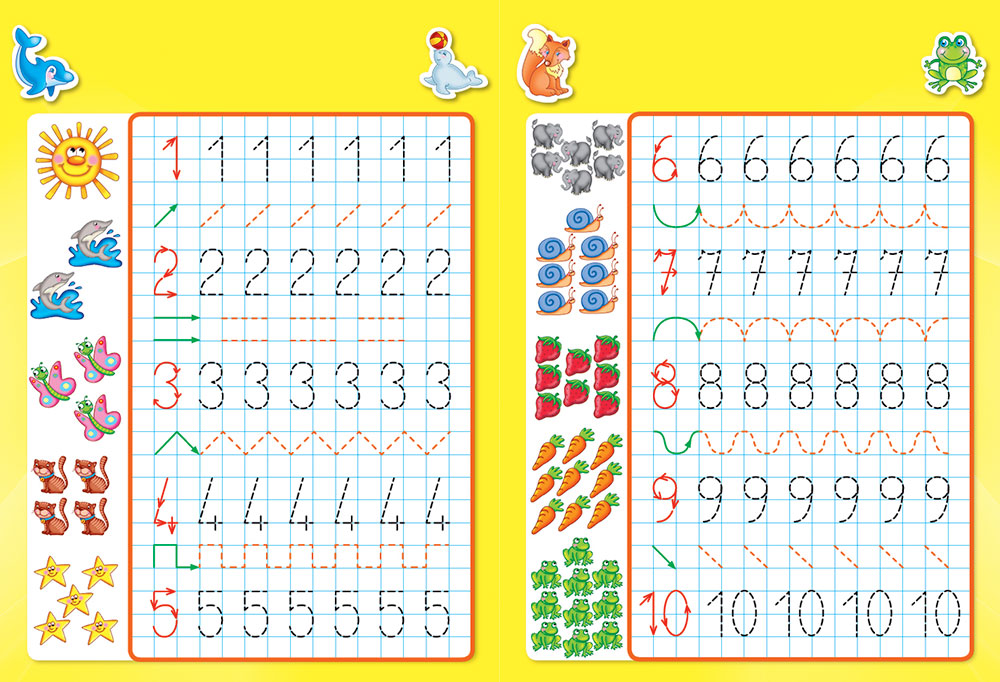Imparo a contare con il libro lavagna - 4/6 anni. Scrivo, cancello, riscrivo! - Con pennarello con inchiostro a base d'acqua