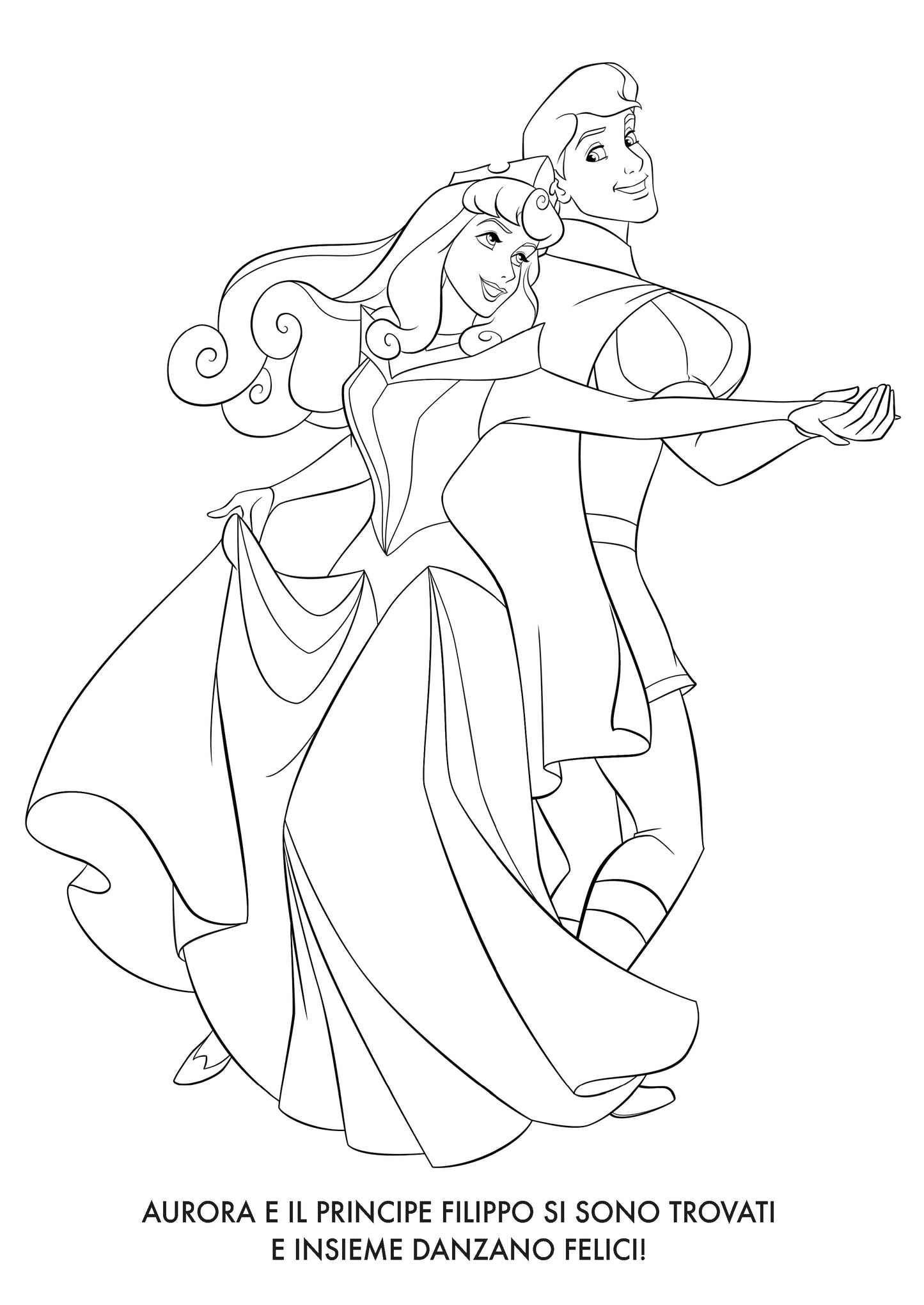 Primo album da colorare Disney Princess. Sogni da Principessa