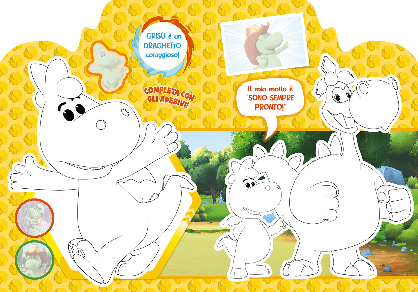 Grisù. Activity con gadget. Il mio primo libro da colorare + Acquerelli